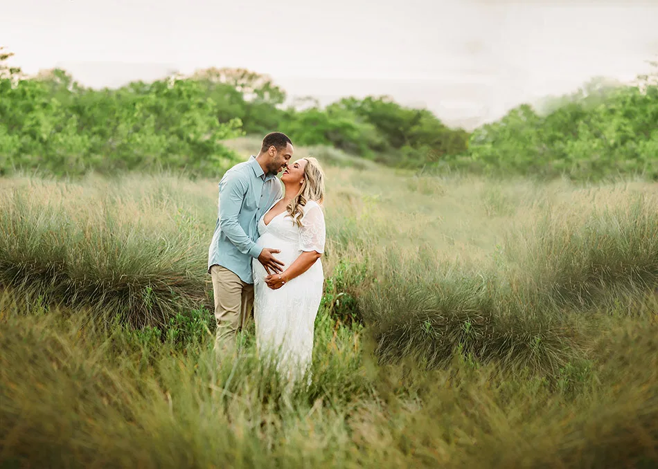 Austin Maternity Photography - Zesty Orange Photography by Olesya Redina