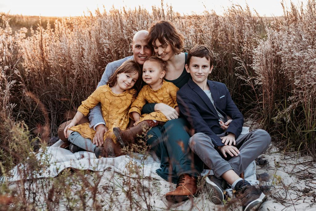 Professional Family Pictures - Zesty Orange Photography by Olesya Redina