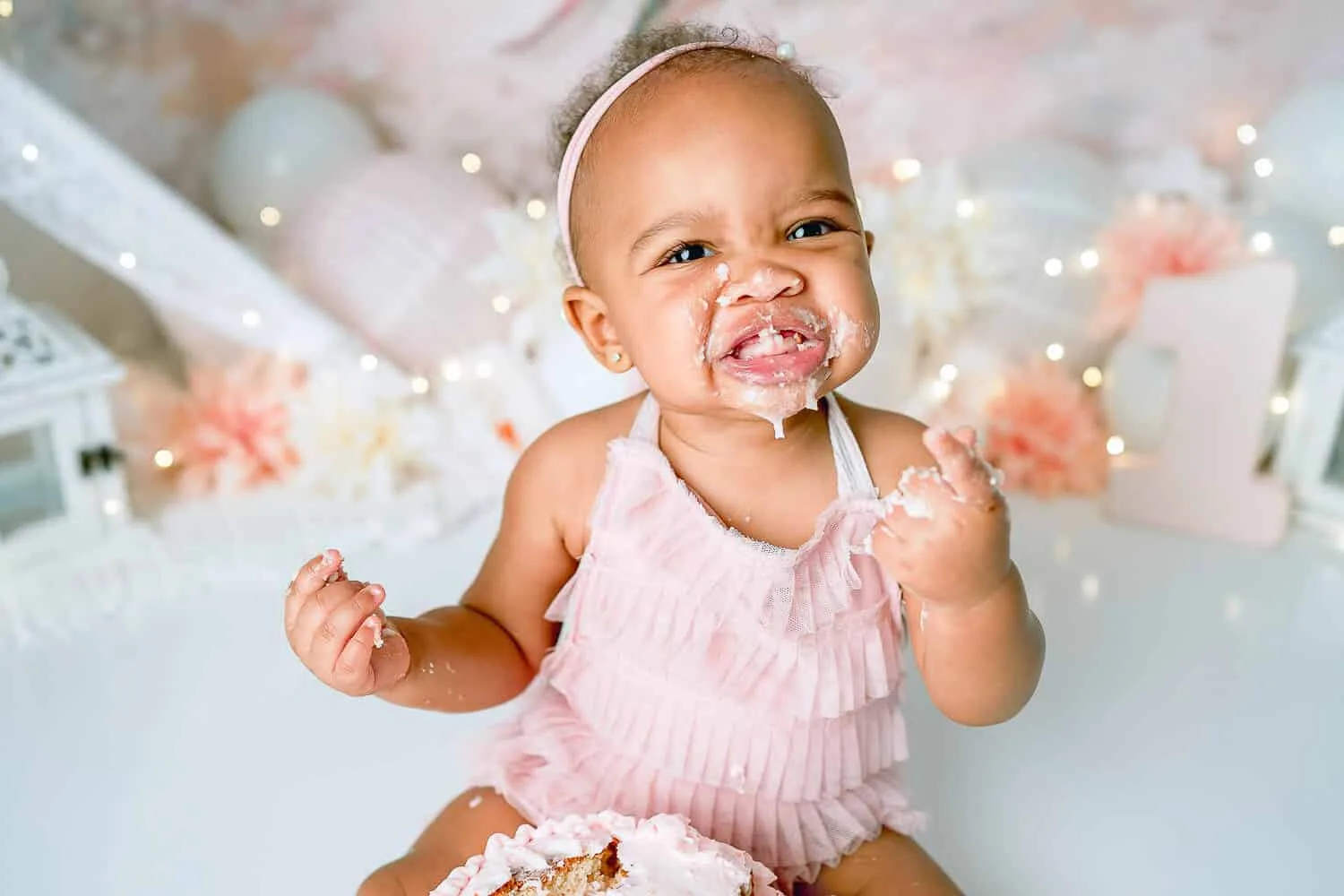 photographer cake smash - Zesty Orange Photography by Olesya Redina