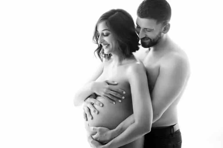 Austin Maternity session | Couples Boudoir Photography in Austin | Heartfelt Maternity Photos
