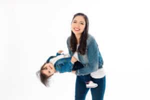 single parent family portraits | Austin Family Photography - Zesty Orange Photography by Olesya Redina