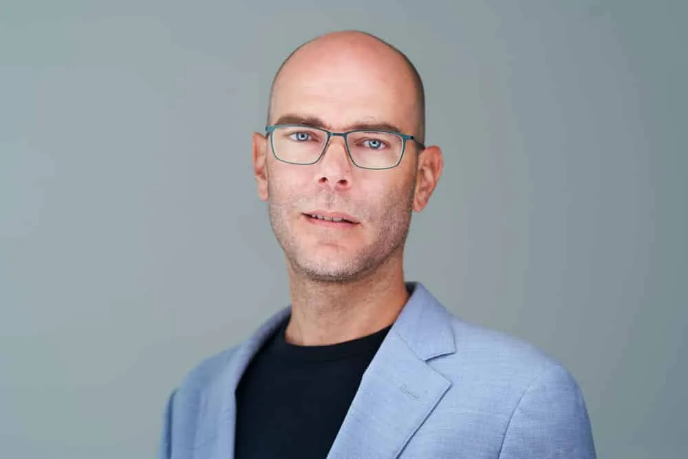 Business Headshot with Glasses