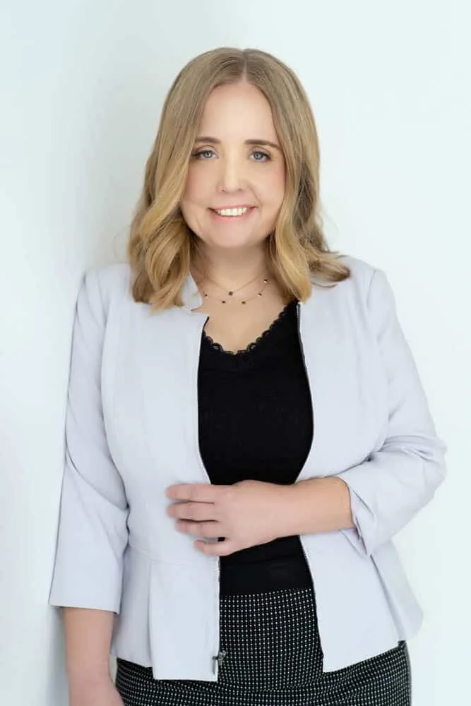 Professional branding portrait of a woman photographed in studio in Austin | Austin professional branding photography