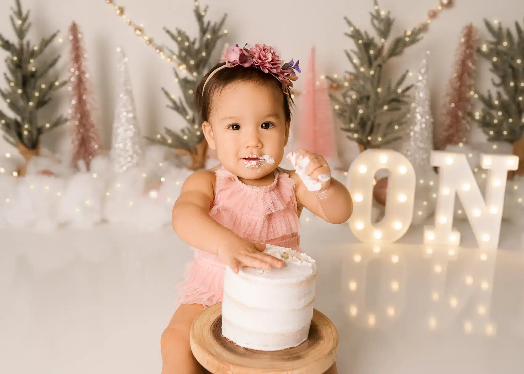 Memorable Cake Smash Session: Top 10 Creative Themes 7 Austin Cake Smash Photography 68 2 copy winter onederland Austin Portrait Photography