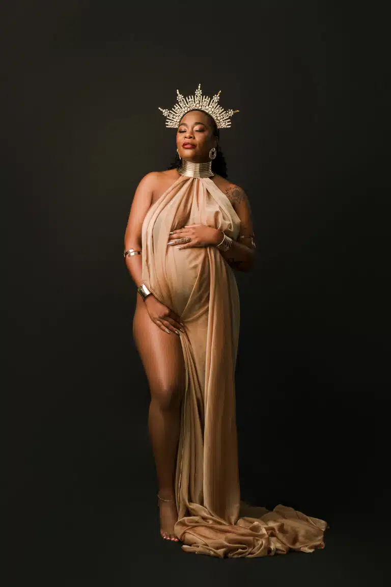 Studio Maternity Session | Maternity Photography Is Self-Care | Representation Matters in Maternity Photography