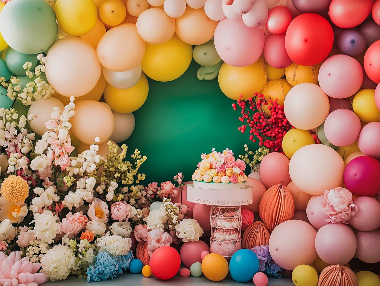 9 Unique Cake Smash Alternatives for Your Baby’s First Birthday Session 10 cake smash alternatives baloons Austin Portrait Photography