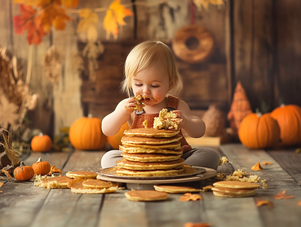 cake smash alternatives seasonal Austin Portrait Photography