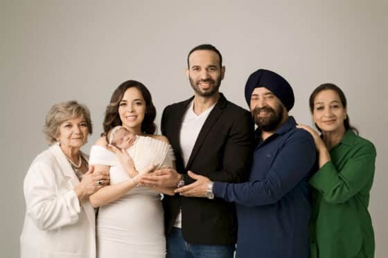 Austin multi generational portraits