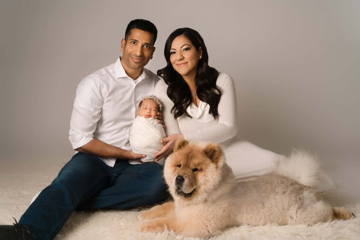 Austin Newborn Photography 46 Edit copy with pets Austin Elopement & Portrait Photographer