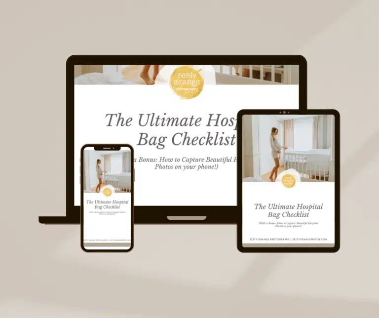 Hospital Bag Checklist. All you need