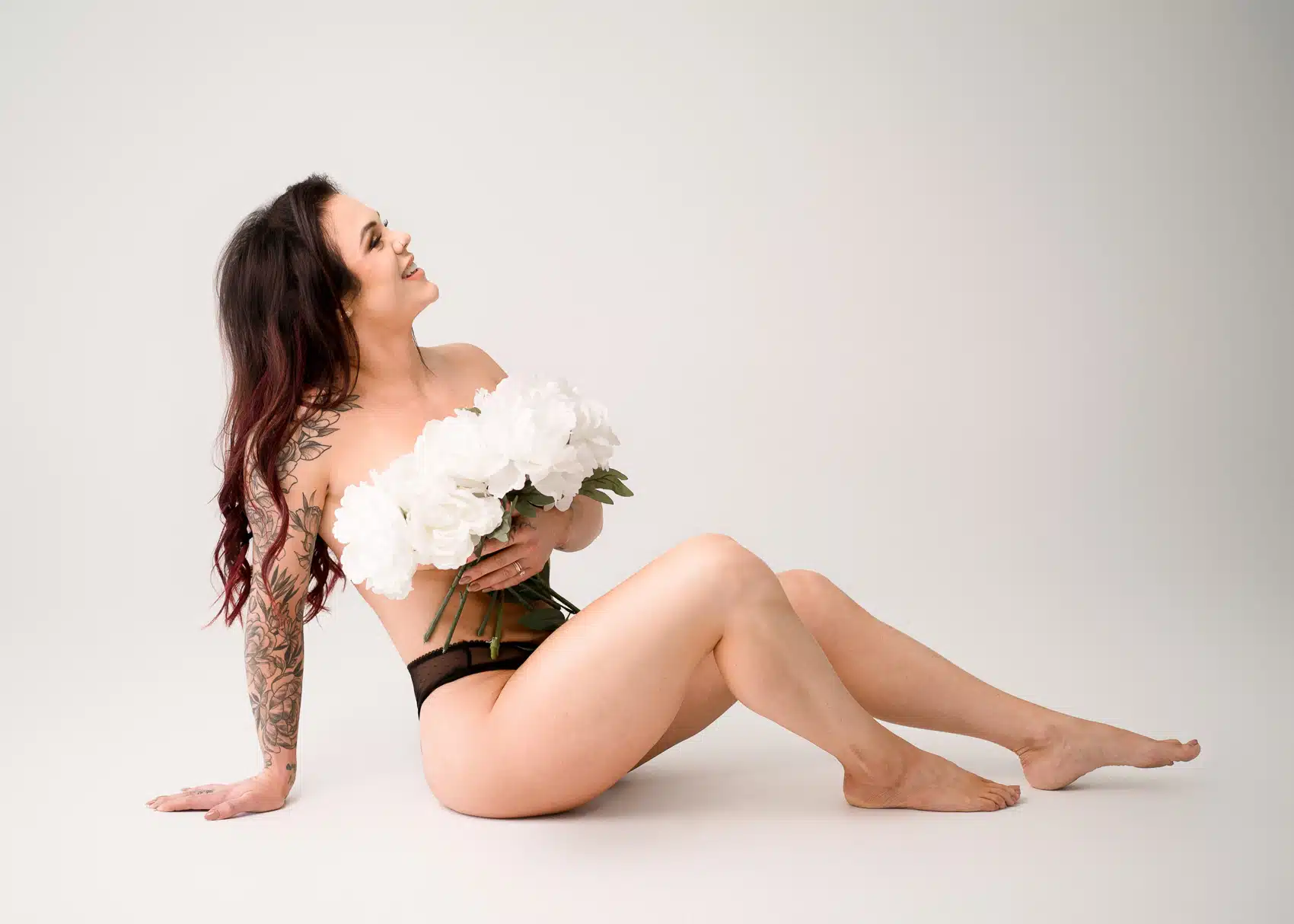bridal anniversary boudoir | Bohemian boudoir session