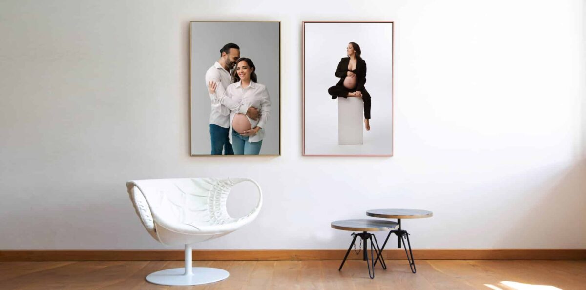 Maternity Photography Investment in Austin: What to Expect 2 Printed family artwork | maternity photography investment in Austin