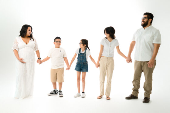 Blended Families in Maternity Photos