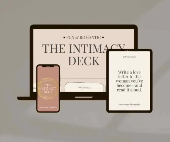 boudoir intimacy deck