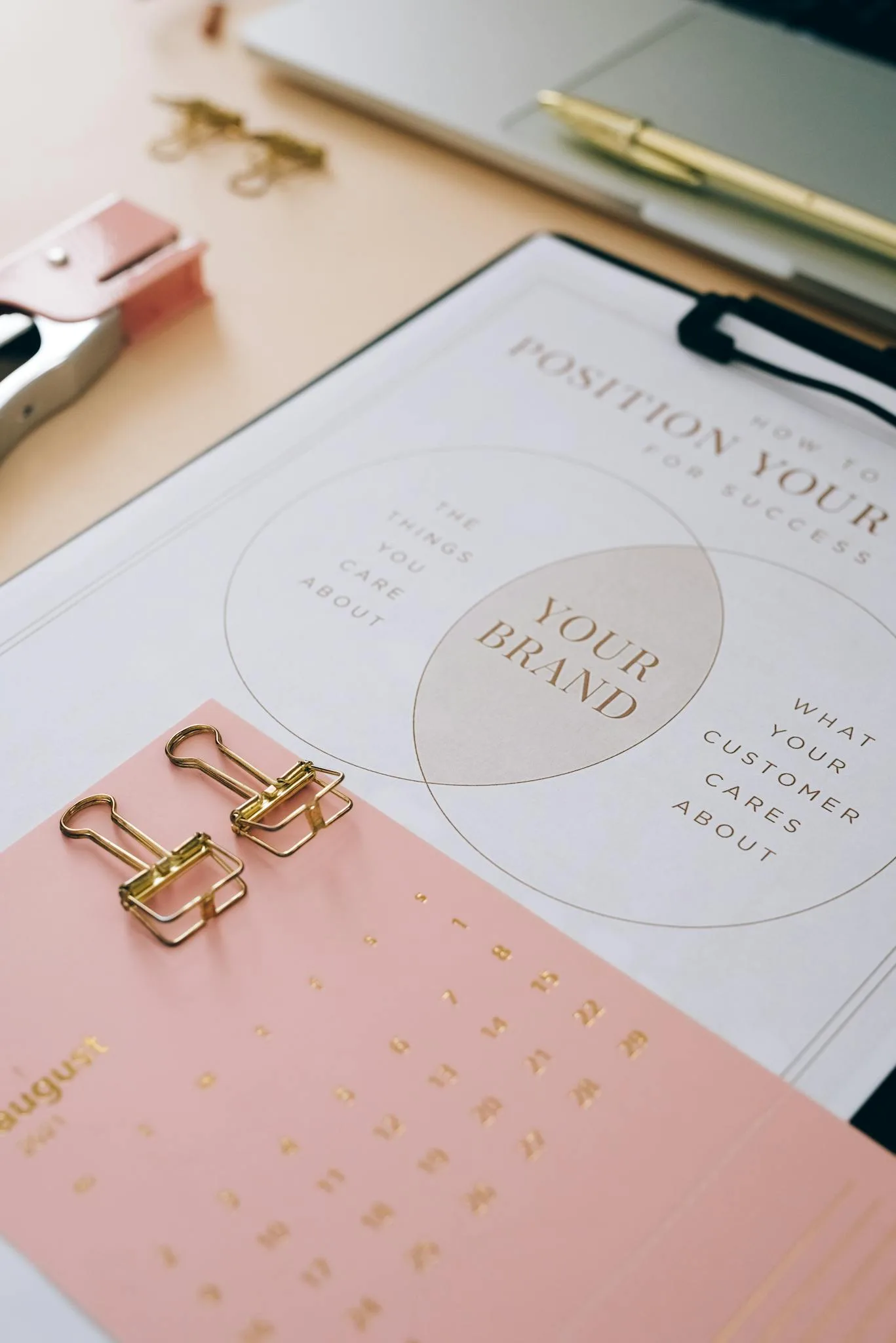 What to bring branding photos: Essential Items for Variety 1 what to bring branding photos Organize your brand strategy with this detailed clipboard layout showcasing planning and positioning.