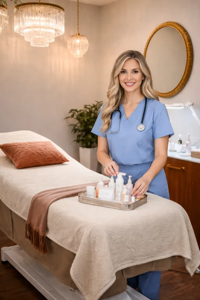 branding photos for estheticians and injectors spa Austin Portrait Photography