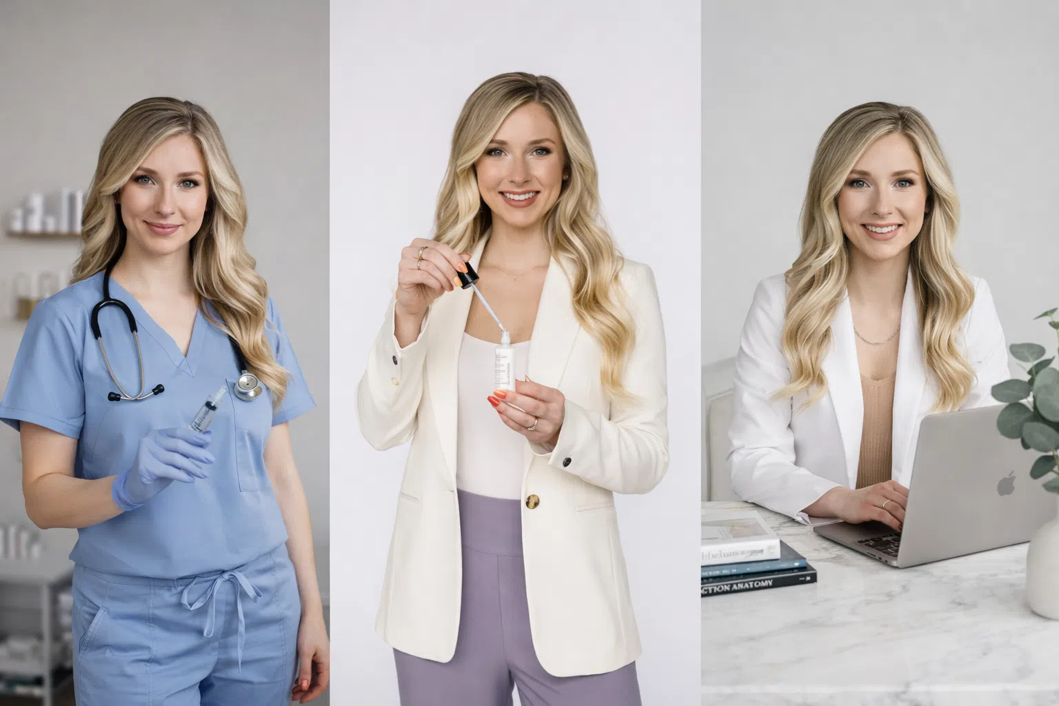 branding photos for estheticians and injectors