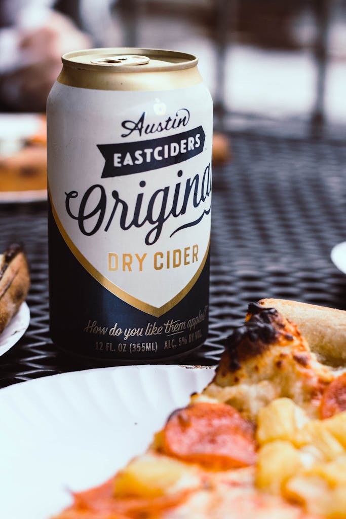 Kid Friendly Restaurants in Austin: Top 10 Family Favorites 3 Kid Friendly Restaurants in Austin Tasty combination of Austin Eastciders dry cider and pepperoni pizza on a table.