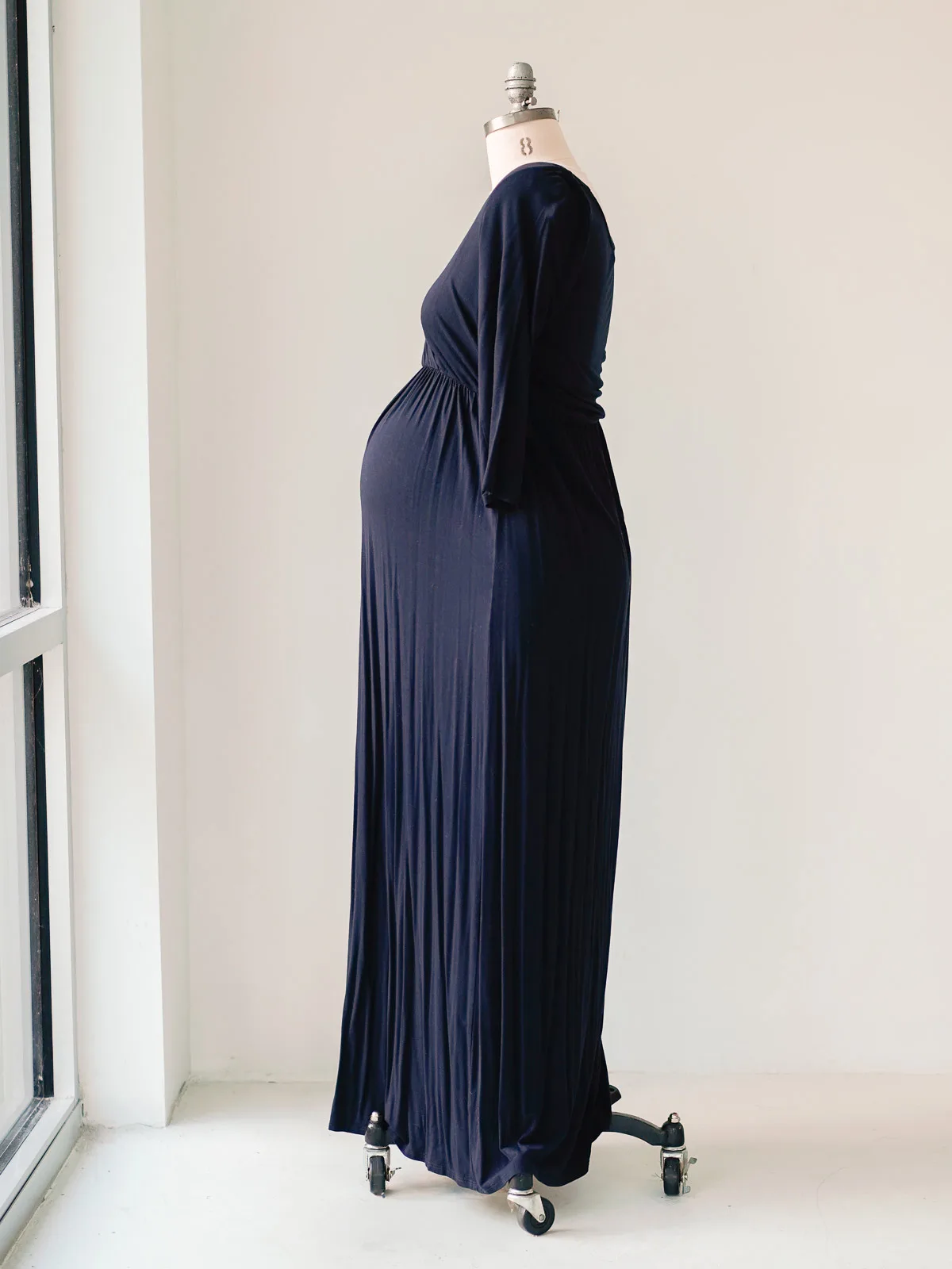 Maternity Gowns and Wardrobe in Austin | Zesty Orange Photography 16 Anouk blue side Austin Elopement & Portrait Photographer
