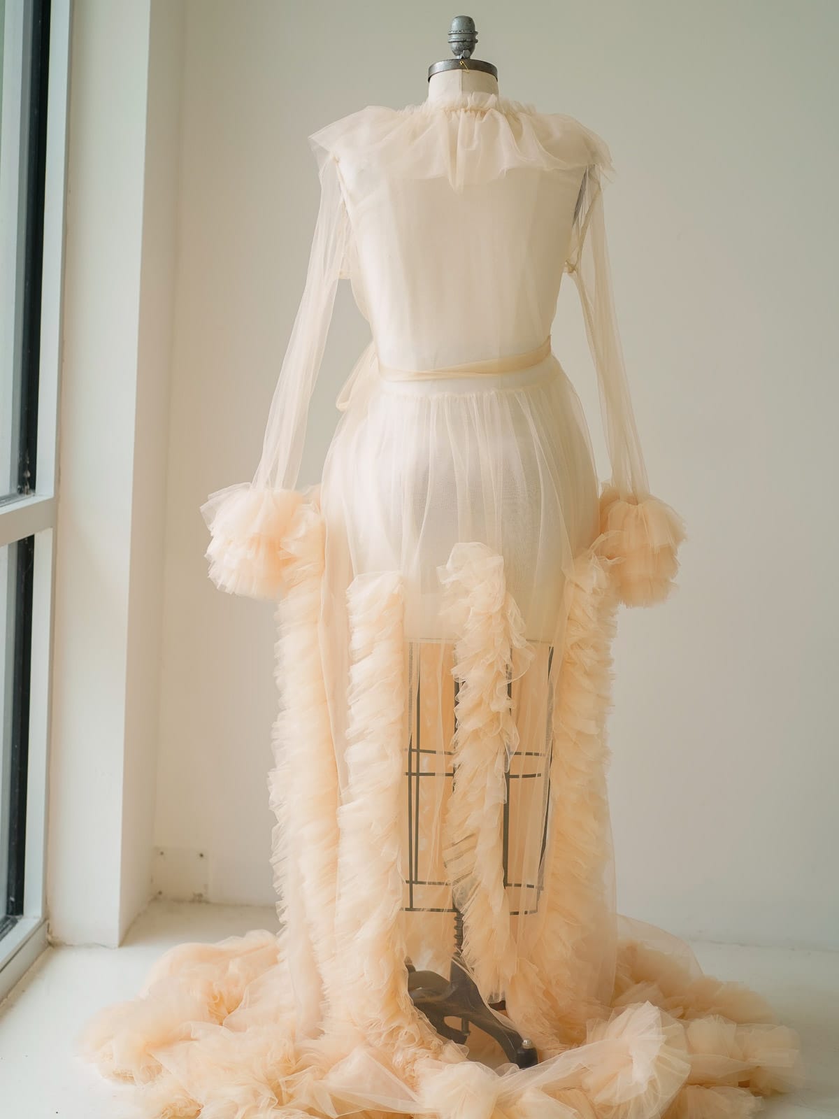 Antoinette pink back Austin Elopement & Portrait Photographer