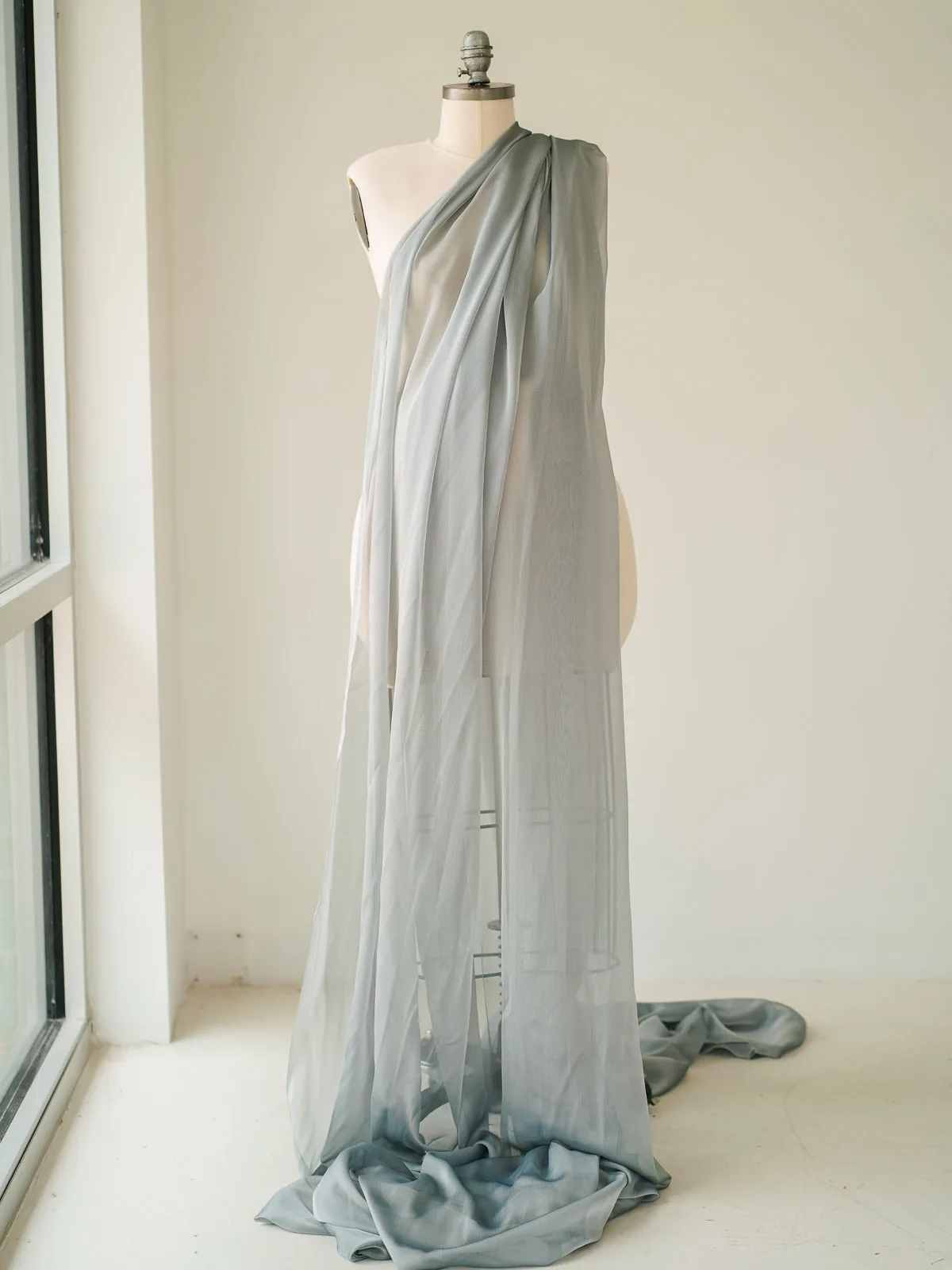 Maternity Gowns and Wardrobe in Austin | Zesty Orange Photography 21 Ash grey fabric Austin Elopement & Portrait Photographer