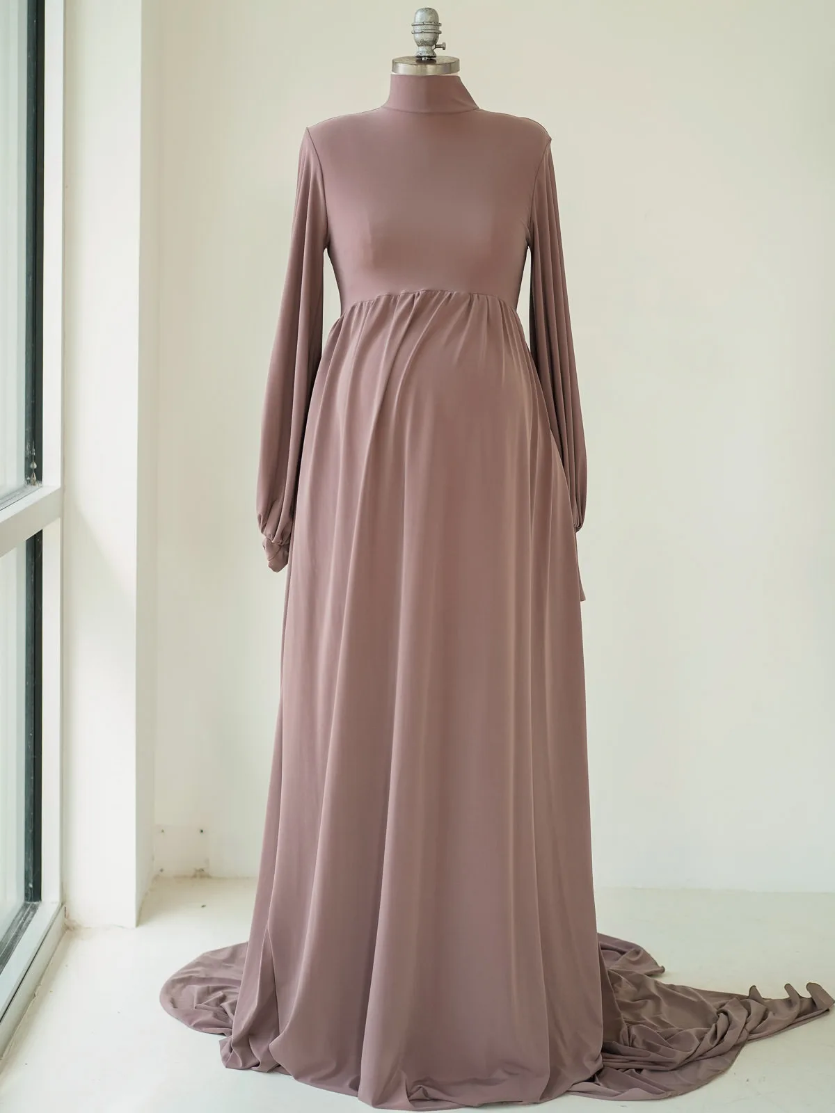 Maternity Gowns and Wardrobe in Austin | Zesty Orange Photography 23 Astrid purple front Austin Elopement & Portrait Photographer