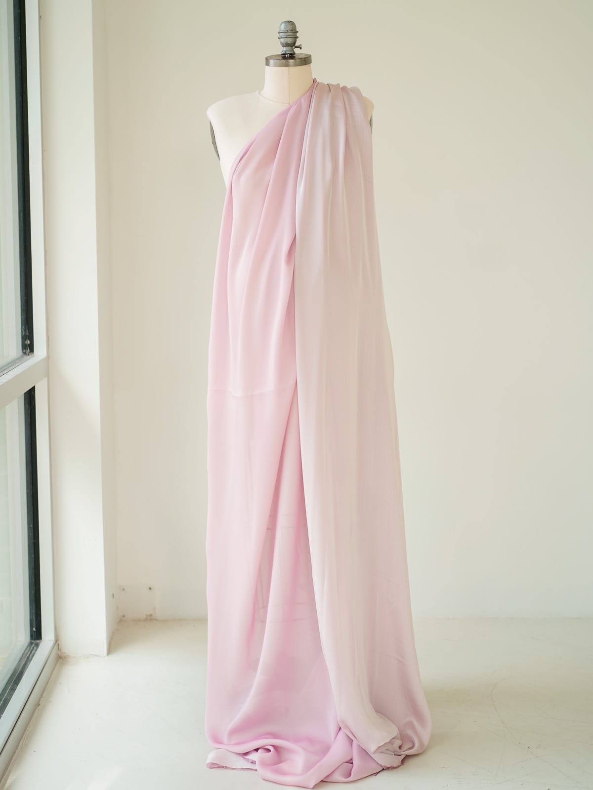 Blush pink fabric Austin Elopement & Portrait Photographer