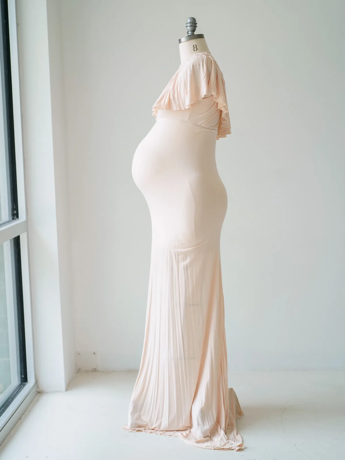 Maternity Gowns and Wardrobe in Austin | Zesty Orange Photography 49 Briar pink side Austin Elopement & Portrait Photographer