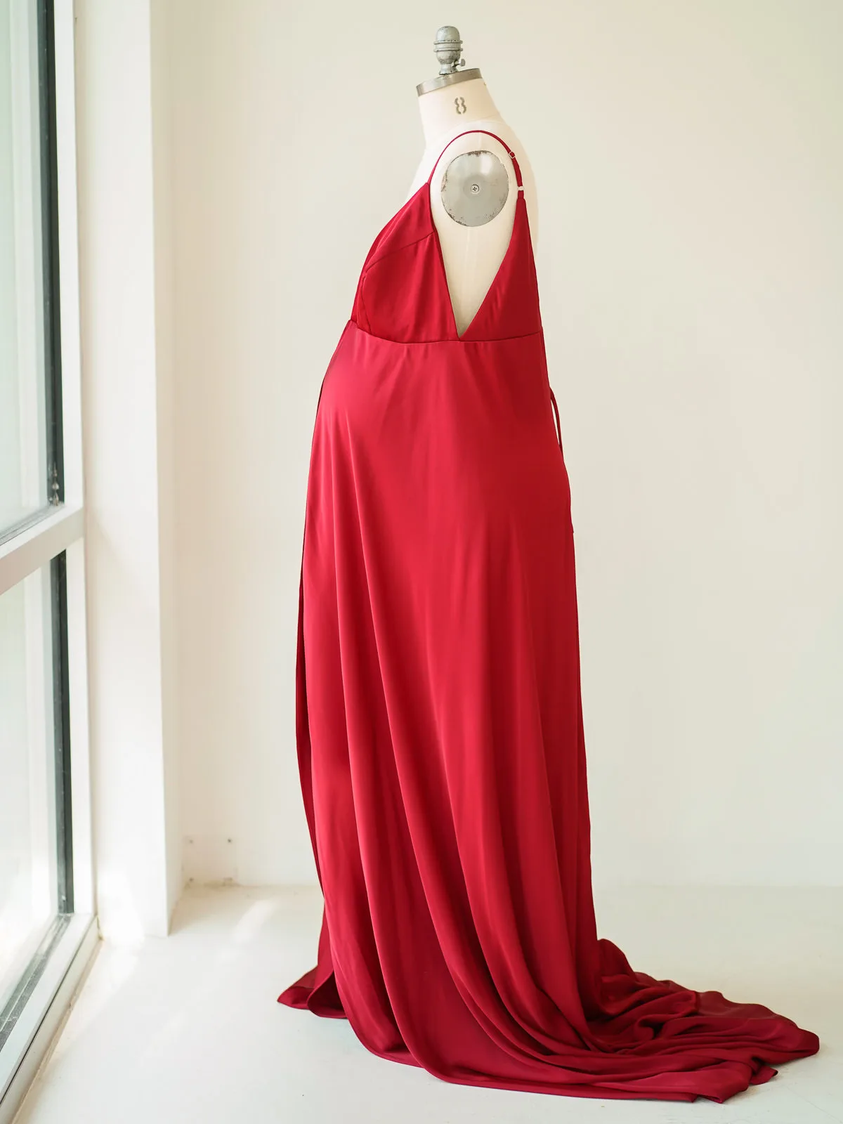 Maternity Gowns and Wardrobe in Austin | Zesty Orange Photography 61 Carmen red side Austin Elopement & Portrait Photographer
