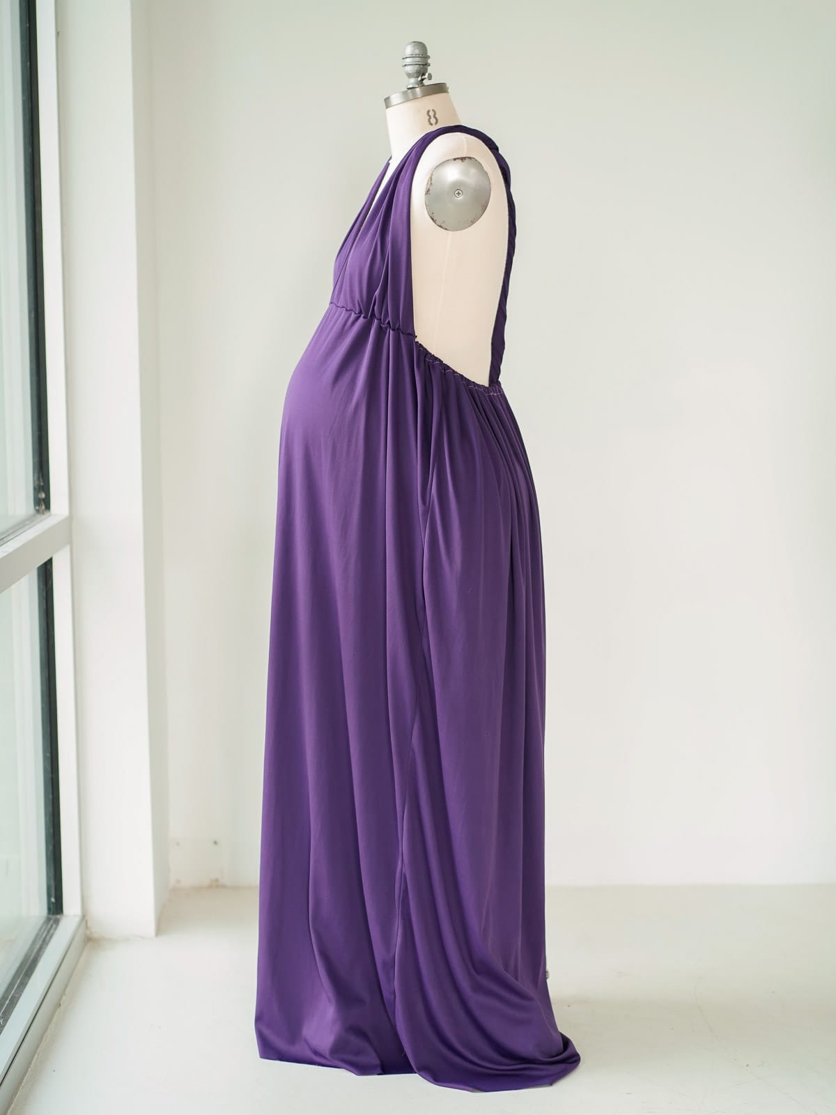 Dahlia purple side Austin Elopement & Portrait Photographer