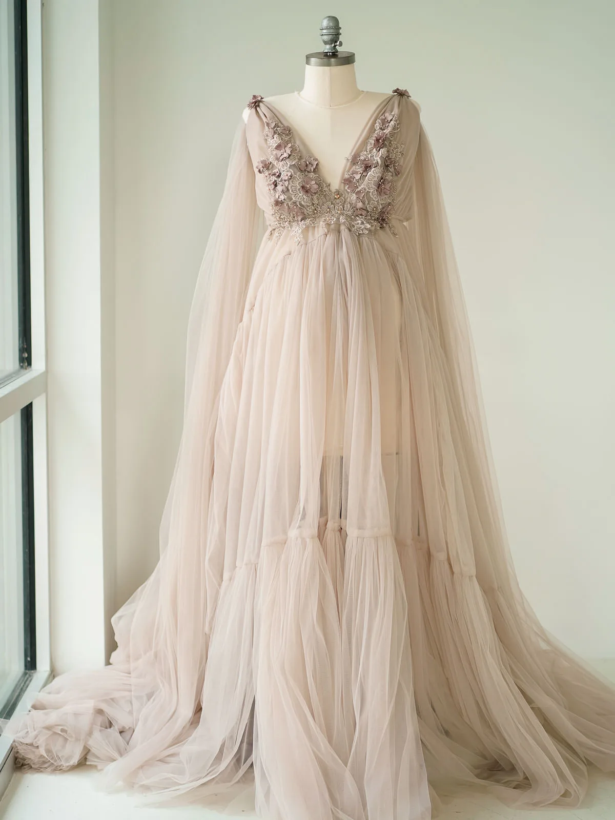 Maternity Gowns and Wardrobe in Austin | Zesty Orange Photography 127 Flora purple front Austin Elopement & Portrait Photographer