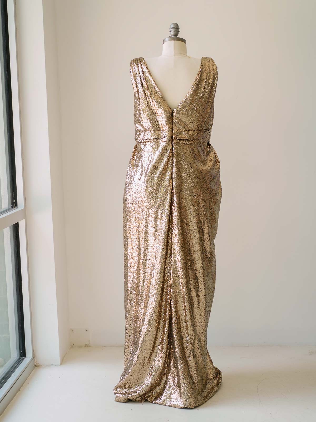 Greta gold back Austin Elopement & Portrait Photographer