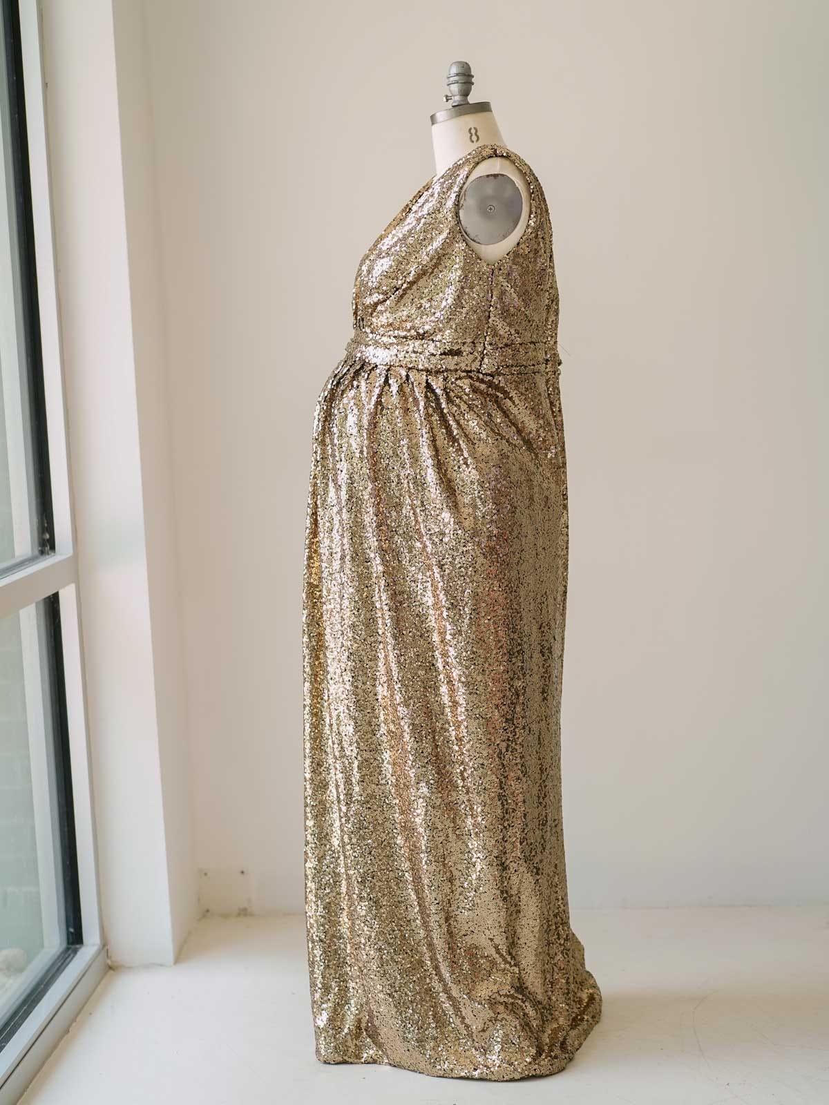 Greta gold side Austin Elopement & Portrait Photographer