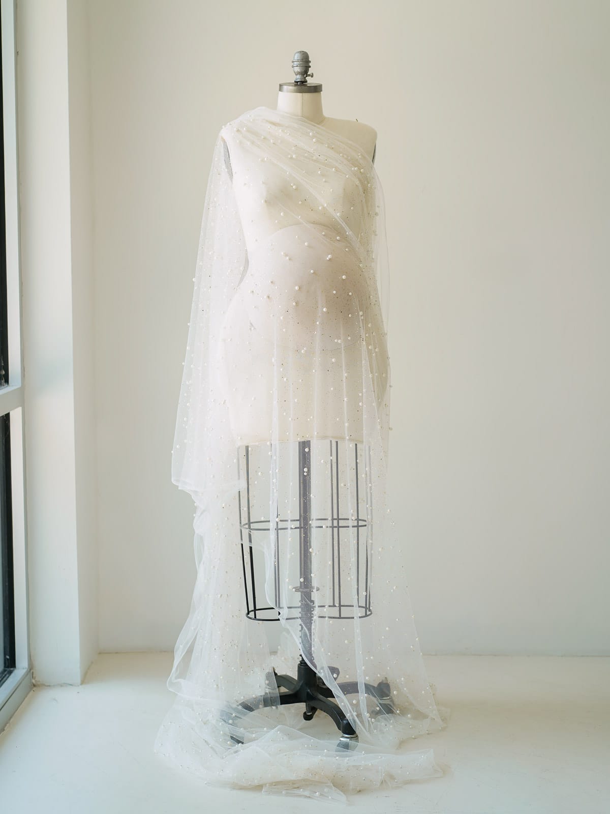 Halo white fabric Austin Elopement & Portrait Photographer