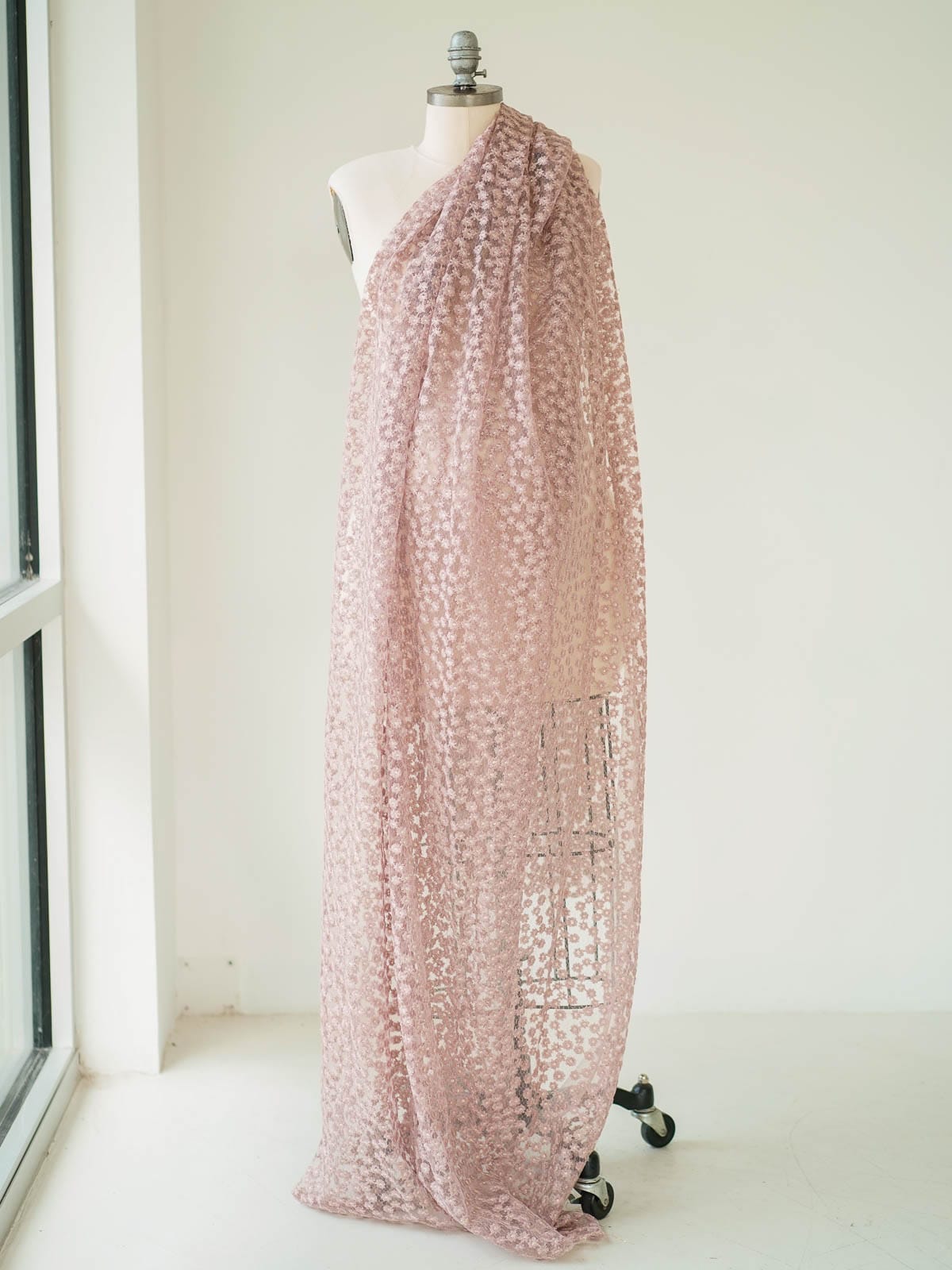 Heather pink fabric Austin Elopement & Portrait Photographer