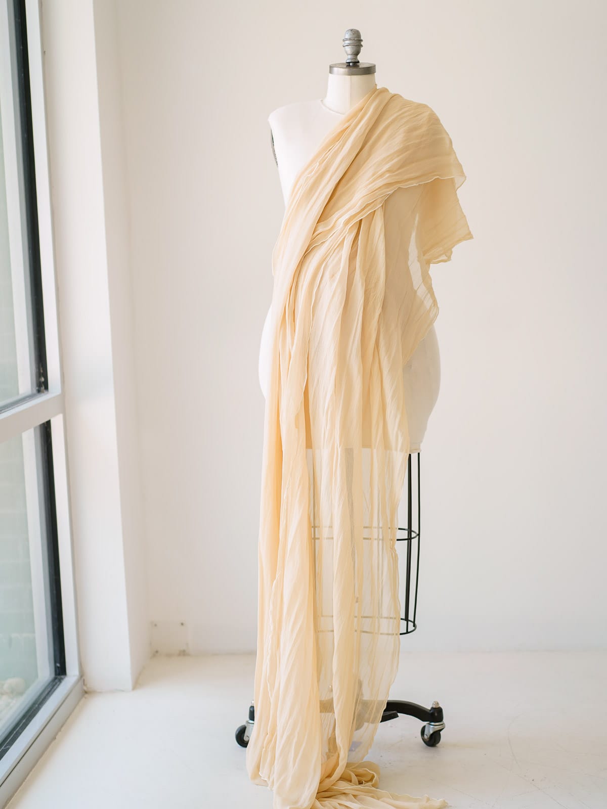 Honey nude fabric Austin Elopement & Portrait Photographer