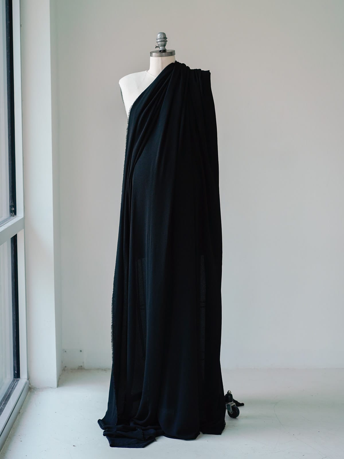 Ink black fabric Austin Elopement & Portrait Photographer