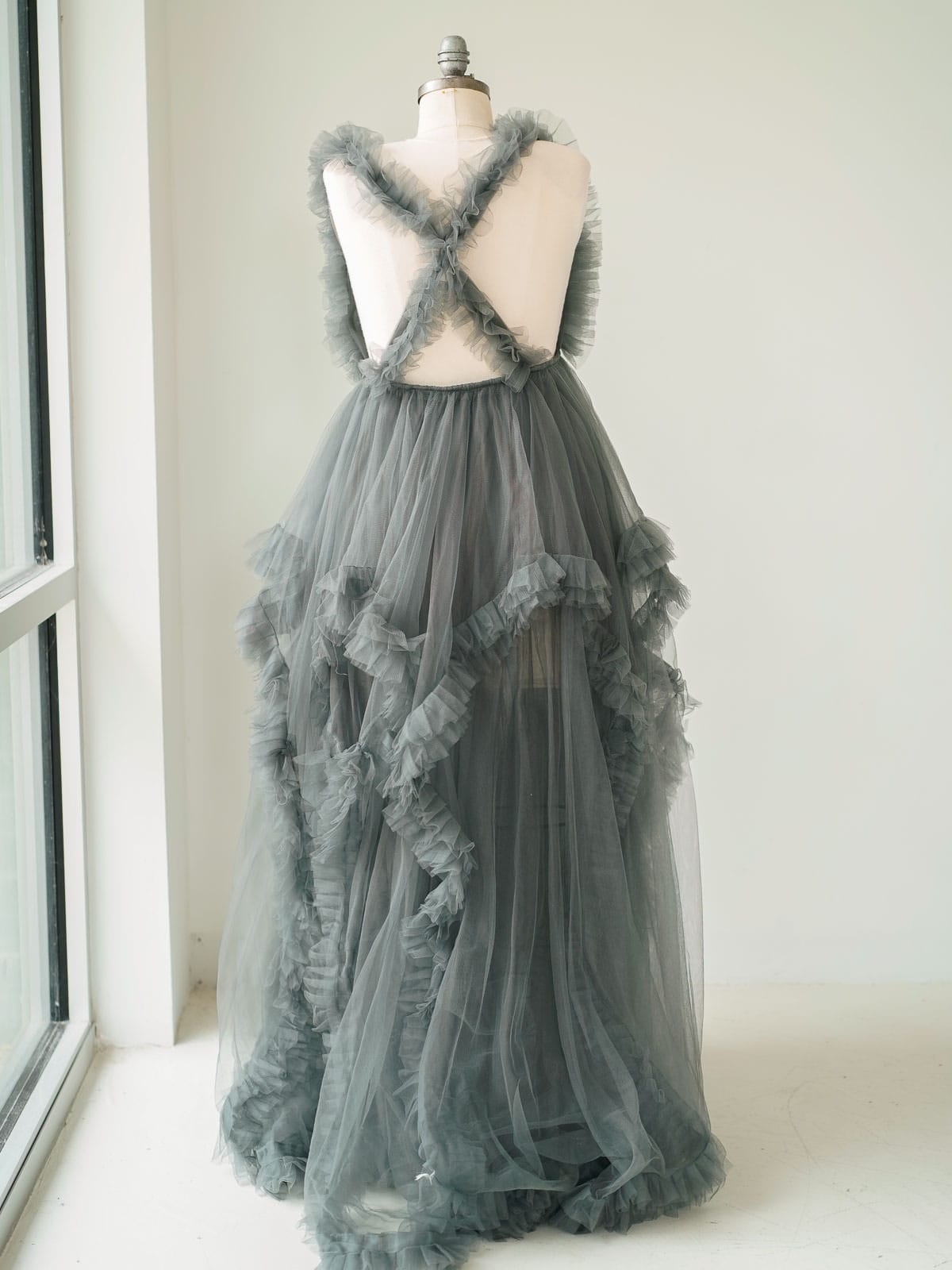 Isadora grey back Austin Elopement & Portrait Photographer