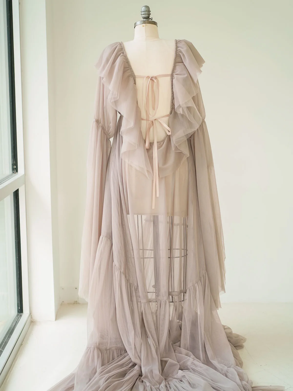 Maternity Gowns and Wardrobe in Austin | Zesty Orange Photography 199 Lavinia purple back Austin Elopement & Portrait Photographer