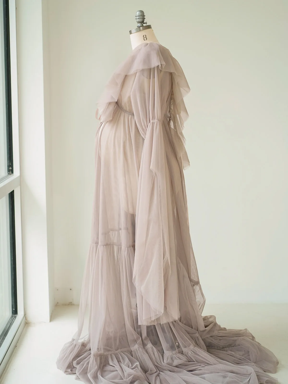 Maternity Gowns and Wardrobe in Austin | Zesty Orange Photography 197 Lavinia purple side Austin Elopement & Portrait Photographer
