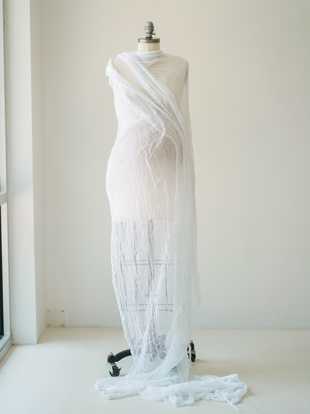 Mist white fabric Austin Elopement & Portrait Photographer