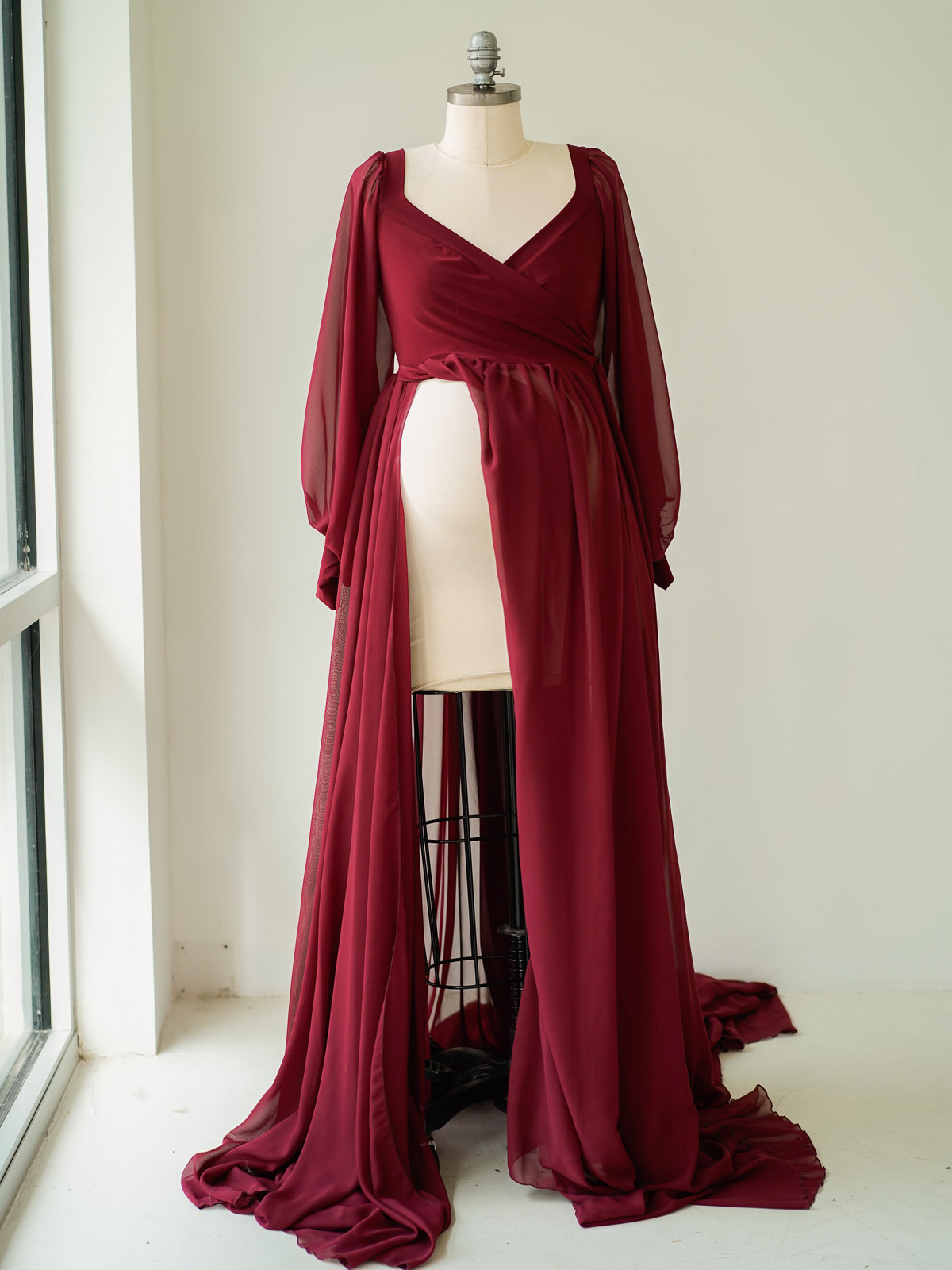 Octavia red open front Austin Elopement & Portrait Photographer