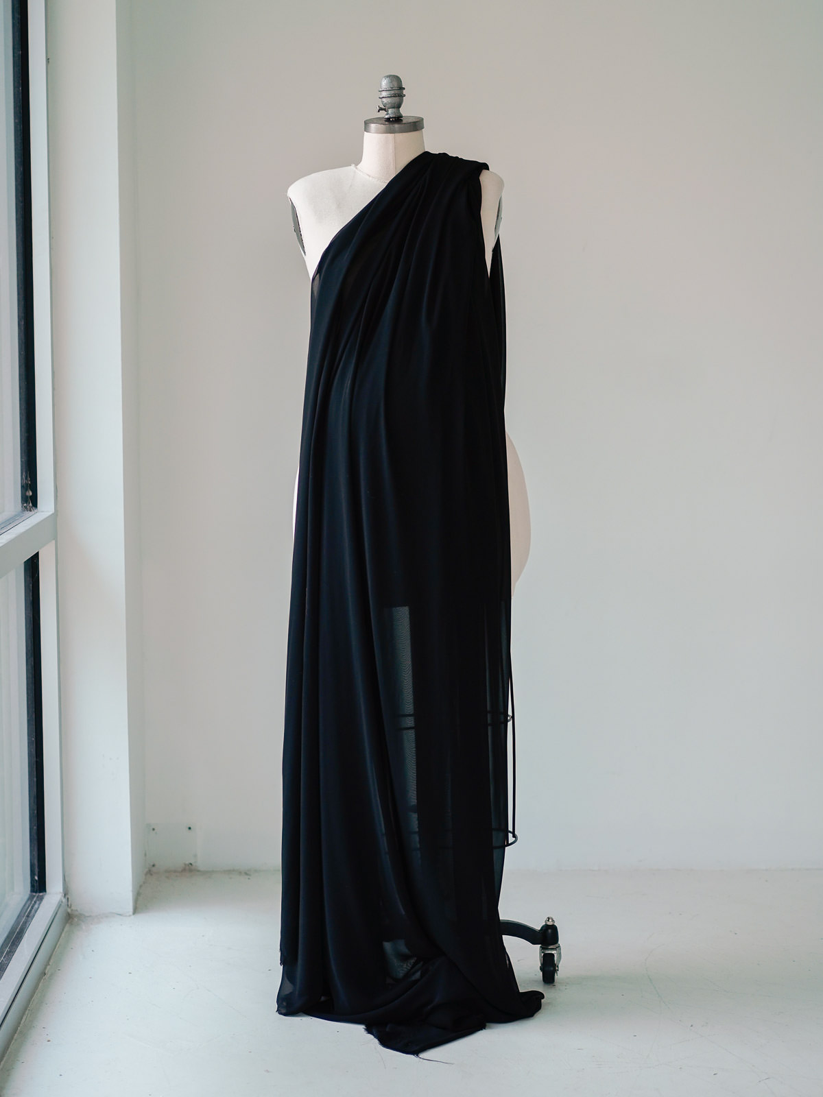 Onyx black fabric Austin Elopement & Portrait Photographer